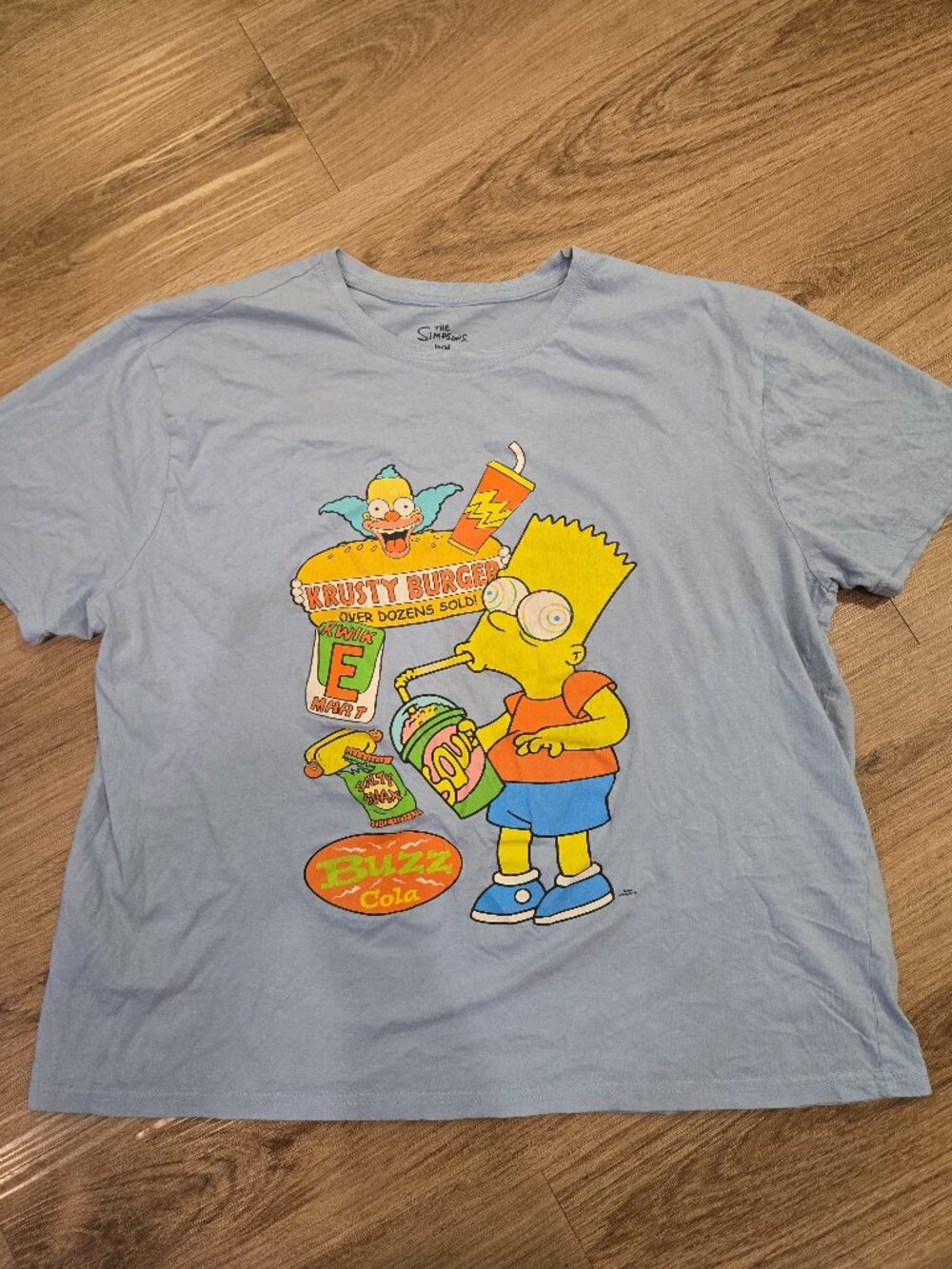 Vintage The Simpsons Bart Simpson T-Shirt Mens Large Graphic Tee